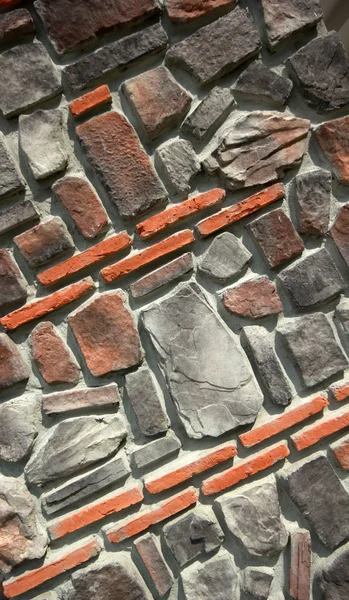 Камень Кирпичная Стена — стоковое фото
