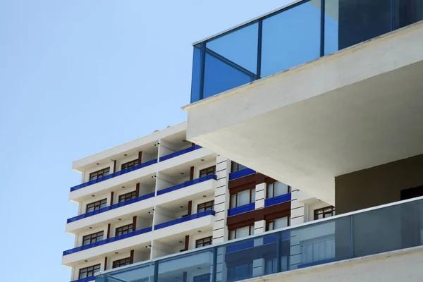 Modern Lyxig Lägenhet Byggnad — Stockfoto