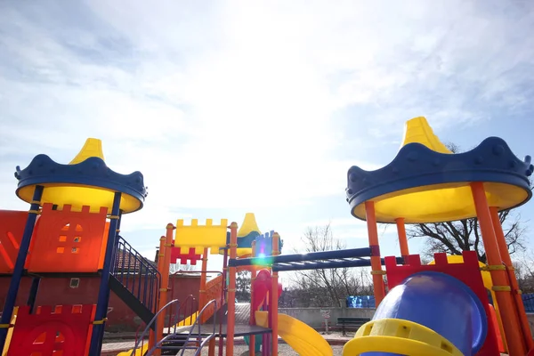 Colorful Playground Park — Stock Photo, Image