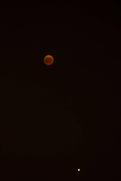 Eclipse Lunar Sangriento Venus 2018 — Foto de Stock
