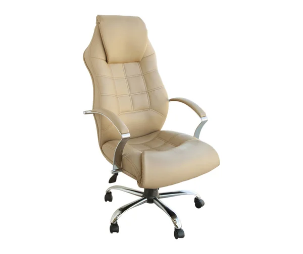 Modern Leather Office Chair — Stock Photo, Image