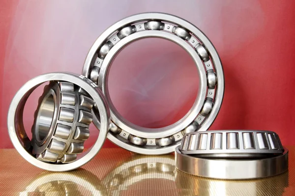 New Ball Bearings Background — Stock Photo, Image