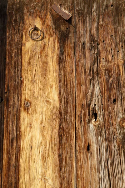 Старі Дерев Яні Двері Сільській Місцевості — стокове фото