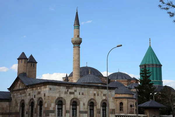 Mevlana Moskén Konya City — Stockfoto