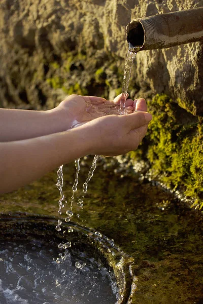 Fontana Del Pastore Tramonto — Foto Stock