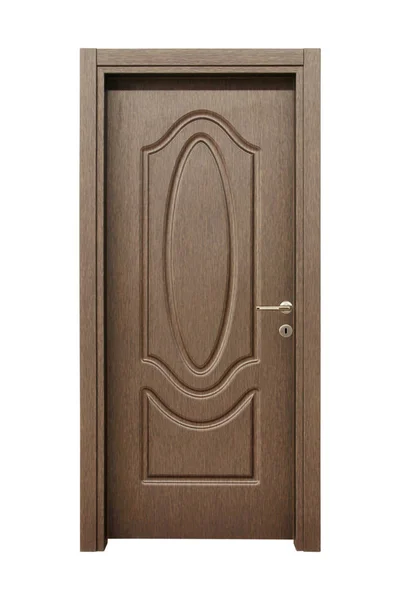 Moderna Porta Interna Legno — Foto Stock