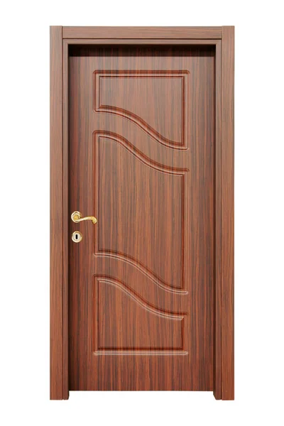 Modern Wooden Interior Door — Stock Photo, Image