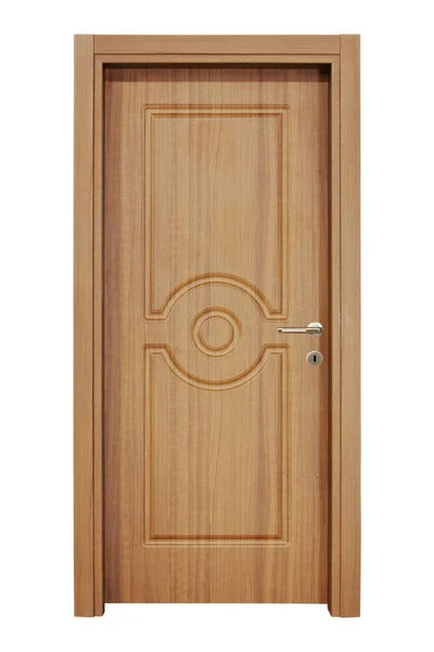 Puerta Interior Madera Moderna — Foto de Stock