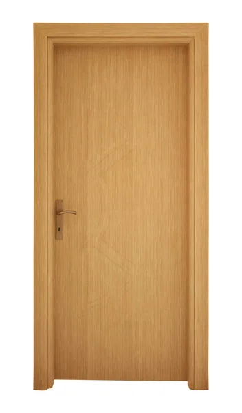 Modern Wooden Interior Door — Stock Photo, Image