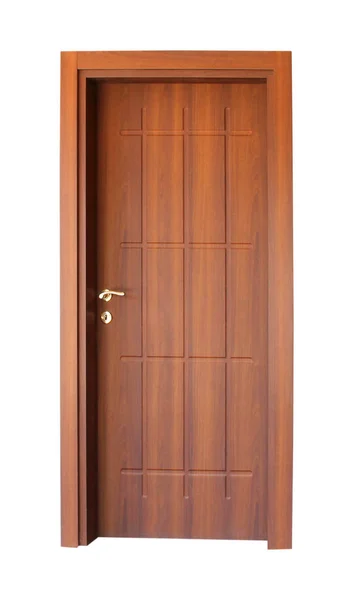 Puerta Interior Madera Moderna — Foto de Stock