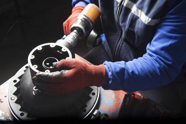 Hand Drill Metal — Stock Photo, Image