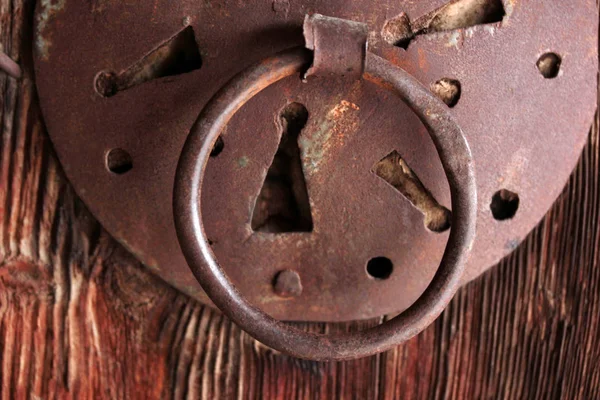 Old Weathered Wooden Door — Stock Photo, Image