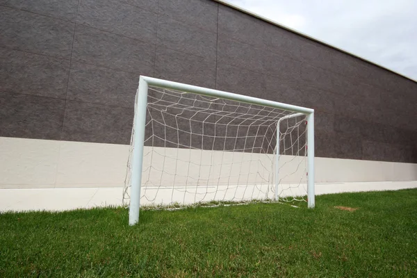 Football goal and net
