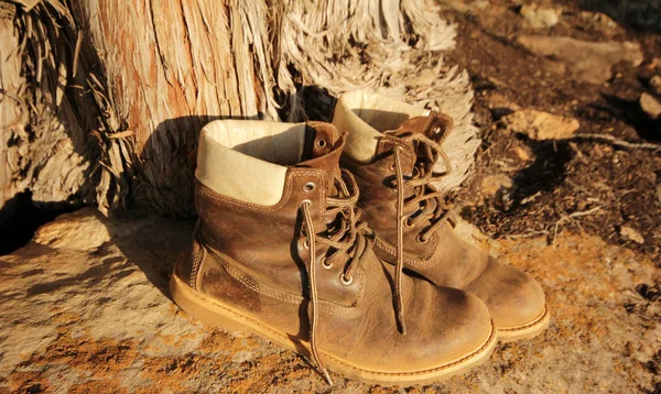 Mountain Shoe Stone — Stock Photo, Image