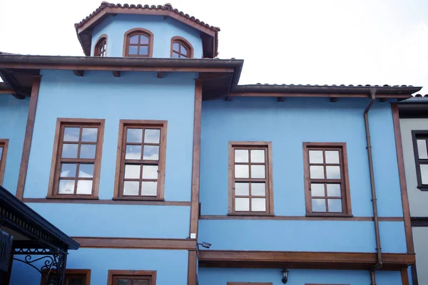 Odunpazari Eskisehir Turquía Casas Otomanas —  Fotos de Stock