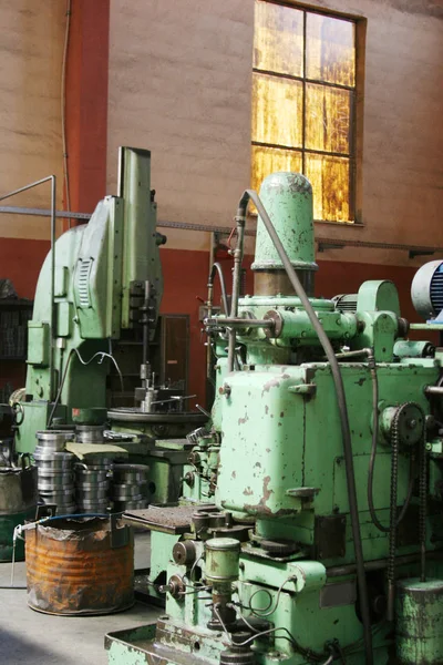 Mechanische Industrie Oude Machines Draaibank — Stockfoto