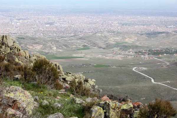 View Konya City Hills — Stock Photo, Image