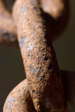 Dikişsiz paslı zincir soyut arka plan