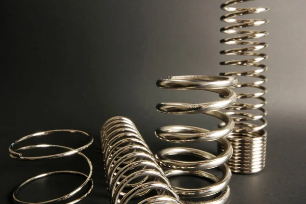 New Metal Springs Texture Background — Stock Photo, Image