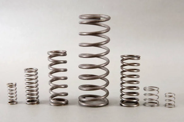 New Metal Springs Texture Background — Stock Photo, Image