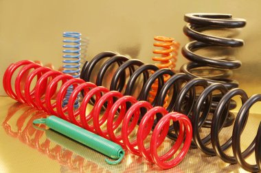 yeni metal yay dokusu arkaplanı