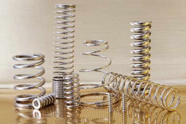 yeni metal yay dokusu arkaplanı