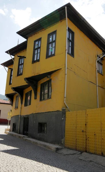 Casas Históricas Anatólia Central — Fotografia de Stock