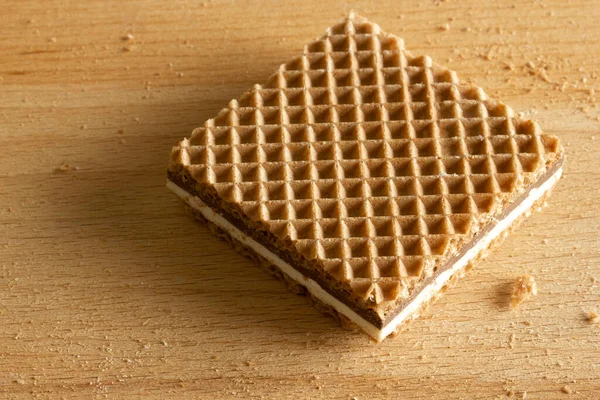 Knapriga Rån Med Choklad Och Hasselnötsgrädde — Stockfoto