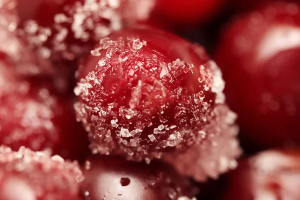 Preparing Organic Cherry Jam Sweet Homemade Black Cherry Jam Stock Picture