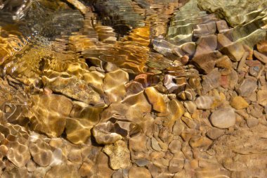 Su yüzeyi soyut doku arkaplanı