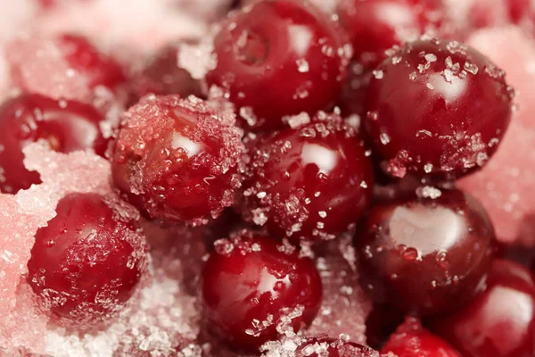 Připravuji Organickou Višňovou Marmeládu Sladká Domácí Černá Třešňová Marmeláda — Stock fotografie