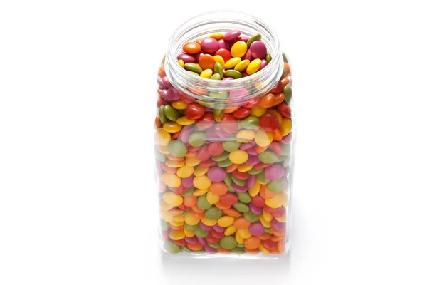 Kolorowe Cukierki Izolacja Białym Tle — Zdjęcie stockowe