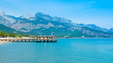 Antalya, Türkiye'nin Akdeniz kıyılarının güzel manzara