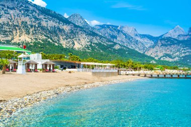 Antalya, Türkiye'nin Akdeniz kıyılarının güzel manzara