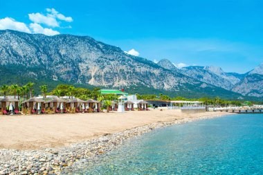 Antalya, Türkiye'nin Akdeniz kıyılarının güzel manzara