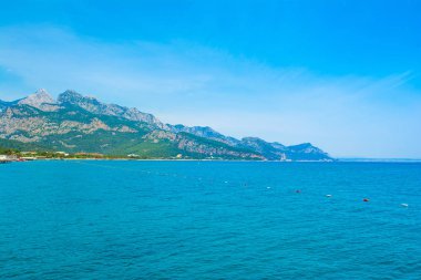 Antalya, Türkiye'nin Akdeniz kıyılarının güzel manzara