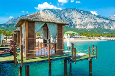 Antalya, Türkiye'nin Akdeniz kıyılarının güzel manzara