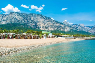 Antalya, Türkiye'nin Akdeniz kıyılarının güzel manzara