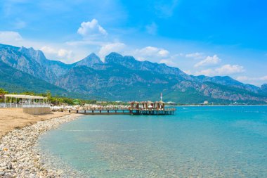 Antalya, Türkiye'nin Akdeniz kıyılarının güzel manzara