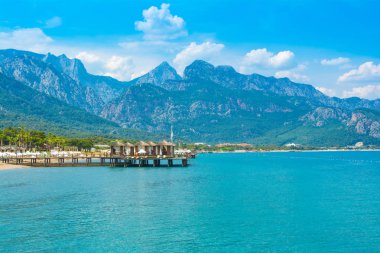 Antalya, Türkiye'nin Akdeniz kıyılarının güzel manzara