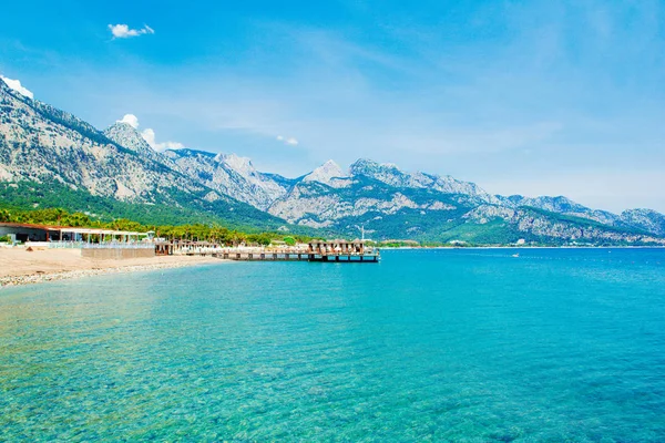 Hermoso Paisaje Costa Mediterránea Antalya Turquía —  Fotos de Stock
