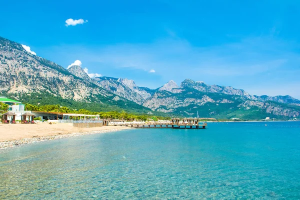 土耳其安塔利亚地中海沿岸的美丽风景 — 图库照片