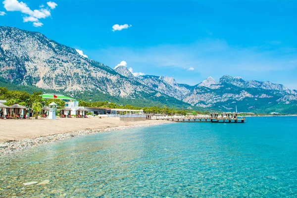 Hermoso Paisaje Costa Mediterránea Antalya Turquía — Foto de Stock
