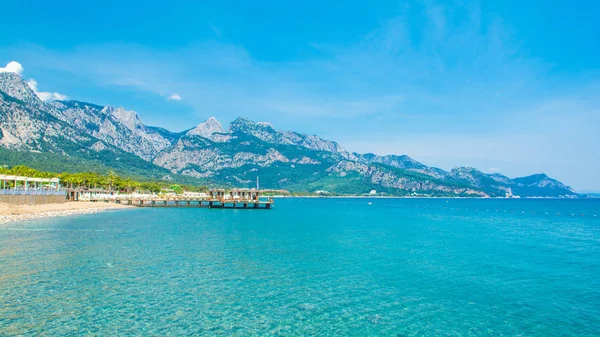 Hermoso Paisaje Costa Mediterránea Antalya Turquía —  Fotos de Stock