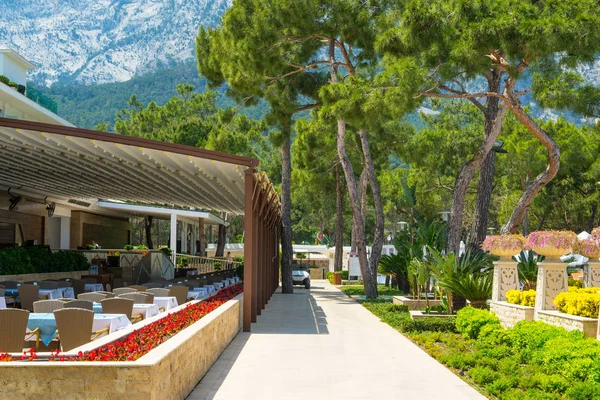 Antalya Turquía Mayo 2018 Hotel Lujo Costa Mediterránea Antalya Con — Foto de Stock