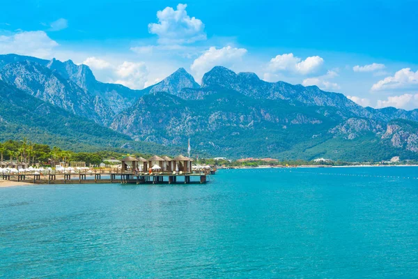 Gyönyörű Táj Földközi Tenger Partján Antalya Törökország — Stock Fotó