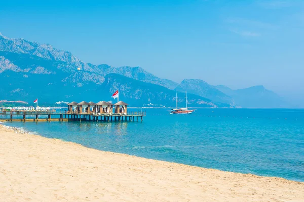 Antalya Turkey May 2018 Beautiful Landscape Mediterranean Coast Antalya Turkey — Stock Photo, Image