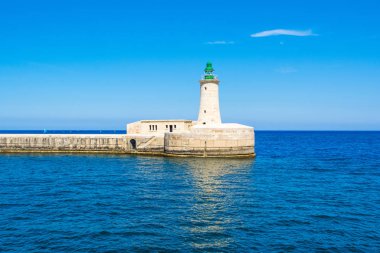 St. Elmo Deniz feneri manzarası 