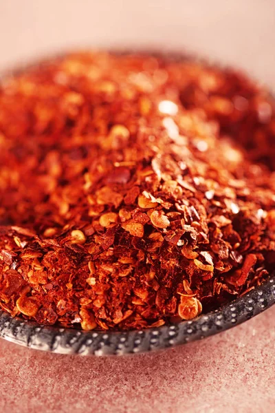 Calabran Chilli Pepper Flakes Little Devil Pimiento Picante Del Sur — Foto de Stock