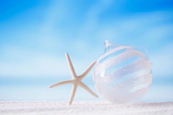 Glitter Ψιμύθιο Γυαλί Αστερία Παραλία Φόντο Θαλασσογραφία — Φωτογραφία Αρχείου